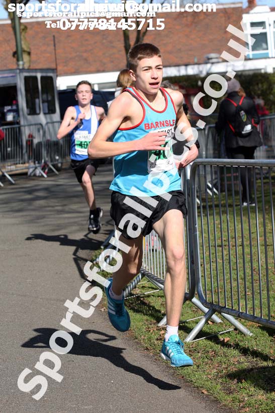 Boys under-15s Northern Athletics 5k Champs., Birkenhead Park. Photo: David T. Hewitson/Sports for All Pics